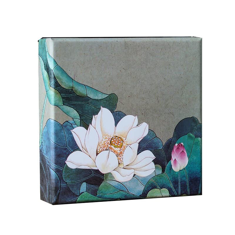 Gift Box Ring Jewelry Box Pendant Box Bracelet Box Lotus Jewelry Packaging Box ()