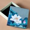 Gift Box Ring Jewelry Box Pendant Box Bracelet Box Lotus Jewelry Packaging Box () view 3