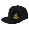 Rqwaaed Freemason Past Master Hats for Men and Women Flat Bill Baseball Cap Adult Adjustable Trucker Black view 2