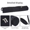 Ogetok Yoga Mat Bag, Full Zip Exercise Yoga Mat Carrier Bag with Adjustable Strap, Waterproof Yoga Mat Carry Bag Strap for Most Yoga Mats to Gym Class Beach Park Travel for Women & Men (Black) view 3
