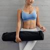 Ogetok Yoga Mat Bag, Full Zip Exercise Yoga Mat Carrier Bag with Adjustable Strap, Waterproof Yoga Mat Carry Bag Strap for Most Yoga Mats to Gym Class Beach Park Travel for Women & Men (Black) view 4