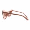 helena Vintage Snowflake Heart Shaped Sunglasses Women Stylish Love Eyeglasses (pink) view 3