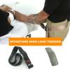 NICHOY Black Joint Mobilization Belt, Adjustable Support Belt for Physical Therapy, Rehabilitation,Gait Belts Traction Chiropractic Flexion Mobilisation(Color:B) view 3