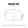 ZAEGO Umbrellas for Rain Umbrella Women's Sun and Rain Sun Umbrella Sunscreen UV Protection Sunshade Umbrellas for Rain Windproof (Color : Manual) view 2