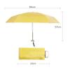 ZAEGO Umbrellas for Rain Pocket Umbrella UV Protection Umbrella Parasol Sun Light Rain Female Sunscreen Portable Travel Umbrella Umbrellas for Rain Windproof (Color : Pink) view 2