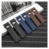DITVA 22x20mm Waterproof Silicone Rubber Watchband Wrist Watch Band Belt for Ulysse for Nardin Strap Tools(Black Strap) view 2