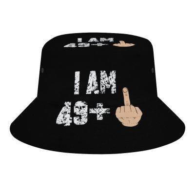 50th Birthday Gift Idea Fisherman Cap for Women Men Travel Beach Sun Hats Outdoor Bucket Hat