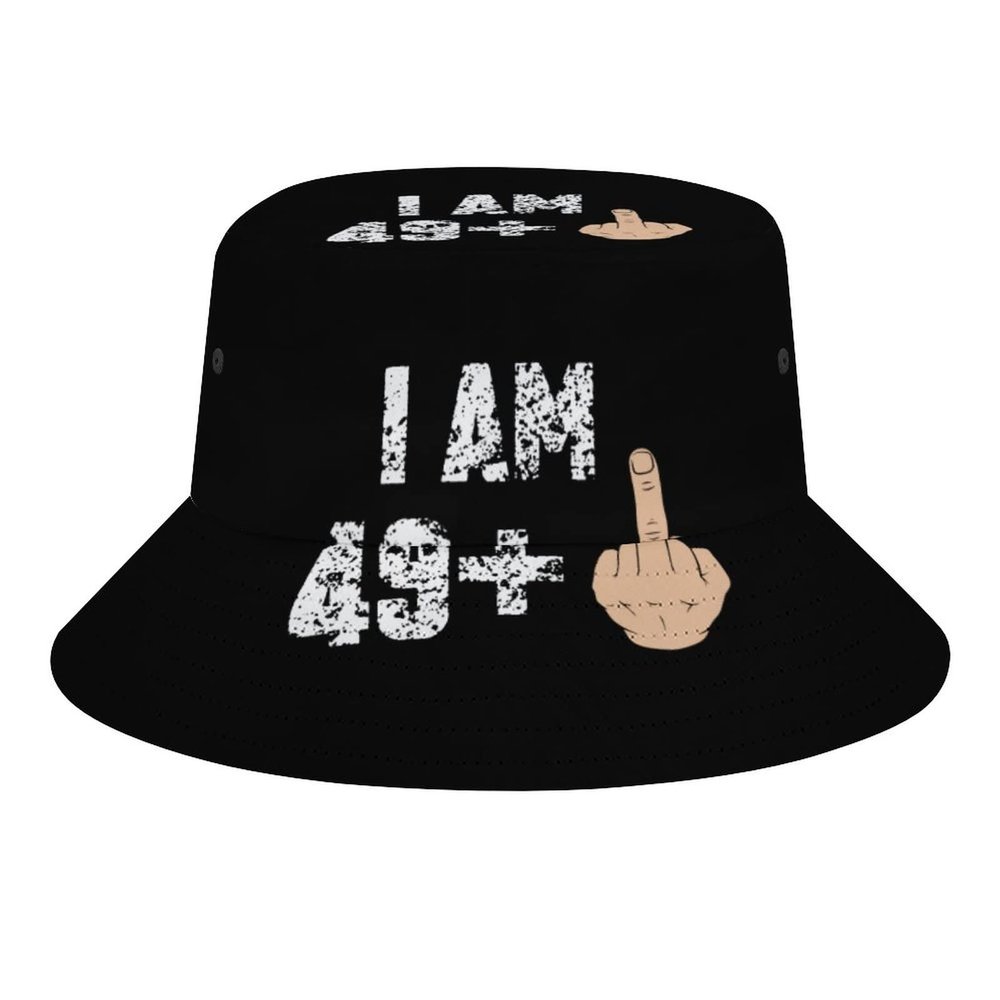 50th Birthday Gift Idea Fisherman Cap for Women Men Travel Beach Sun Hats Outdoor Bucket Hat