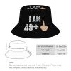 50th Birthday Gift Idea Fisherman Cap for Women Men Travel Beach Sun Hats Outdoor Bucket Hat view 2