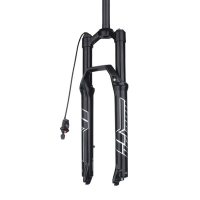 BOXKAT Travel 140mm 29inch Front Fork, Mountain Bike Magnesium Alloy Suspension Forks Straight Steerer Bike Accessories (Color : Remote Lockout, Size : 27.5)