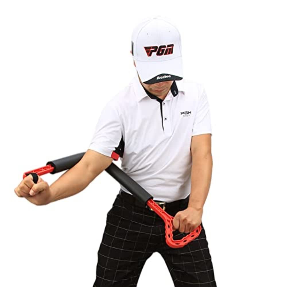 ACHETE Golf Swing Trainer Indoor Corrector Swing Golf Training Improve Swing Distance (Green)
