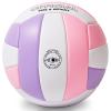 BYAOSUN Soft Official Volleyball for Indoor Outdoor Beach, Size 5 Training Volleyball for Beginner Teenager Adult view 4