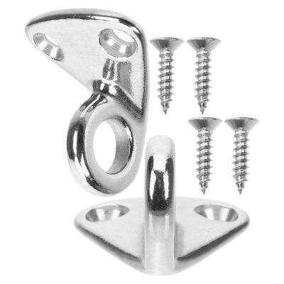 BESPORTBLE Stainless Steel Boat Hooks 2pcs Marine Holders Boat Supplies for Docking