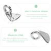 BESPORTBLE Stainless Steel Boat Hooks 2pcs Marine Holders Boat Supplies for Docking view 3