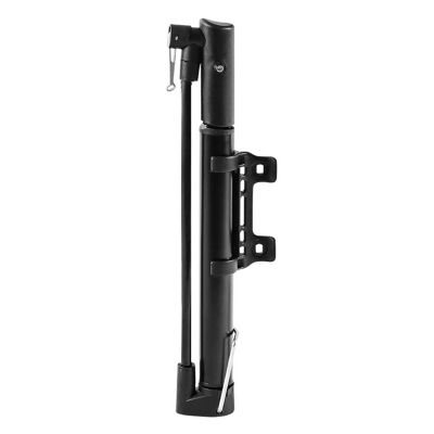 Mini Floor Bicycle Pump - Super Fast Tire Inflation High Hardness Portable Mini Black Bike Floor Pump for Mountain Bikes