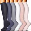 Copper Compression Socks for Women and Men(6 Pairs)-Best Support for Running, Athletic, Nursing, Travel view 1