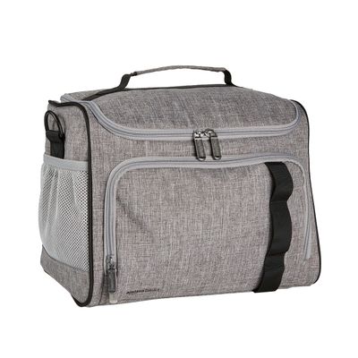 Amazon Basics Reusable Insulated Soft Cooler Bag, 50 Can Capacity, Gray