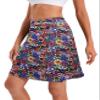 Jhsnjnr Women's Tennis Skirt Casual Knee Length Golf Skirts with Pockets Workout Athletic Skort view 3