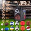 Deekin 12 Pcs Assorted Sport Ball Set for Youth Adult Official Size Basketball Football Volleyball Soccer Baseball Playground Ball with Bag and Pump Gifts Back to School(Classic,Adult Youth) view 3