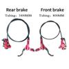 Zoom HB-875 Oil Brake Bicycle Disc Brake Set Mountain Bike Accessories Hydraulic Brake Bicycle CalipersFront & Rear 800mm/1400mm  (Black) view 2