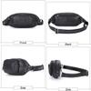 RMENST Fanny Packs for Women Men, Waist Pack with Adjustable Strap, Leather Waist Pack for Outdoors/Traveling/Running/Hiking/Cycling view 4