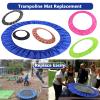 Mini Trampoline Mat Replacement for Adults Fitness, Exercise Trampoline Spring Cover, 800D 3 Layer Oxford Cloth Trampoline Padding Replacement, Shock Absorbent &Tear-Resistant ,Pink,96cm 38inch view 2