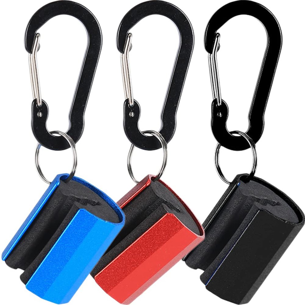 3pcs Portable Fishing Rod Clips Fishing Pole Fixators Lightweight Design for Stream and Fly for Kayak and Boat Use