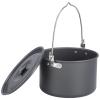 Outdoor C mConduct Pot Port ble luminum lloy Bonfire H nging Pot with Lid nd Stor ge B g for 6-8 People view 1