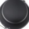 Outdoor C mConduct Pot Port ble luminum lloy Bonfire H nging Pot with Lid nd Stor ge B g for 6-8 People view 4