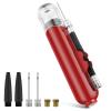 BROTOU Ball Pump, Dual Action Inflate Air Pump with 3 Needles and 2 Nozzles for Soccer Ball, Basketball, Volleyball, Balloons, Bikes view 1