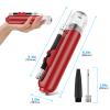 BROTOU Ball Pump, Dual Action Inflate Air Pump with 3 Needles and 2 Nozzles for Soccer Ball, Basketball, Volleyball, Balloons, Bikes view 3