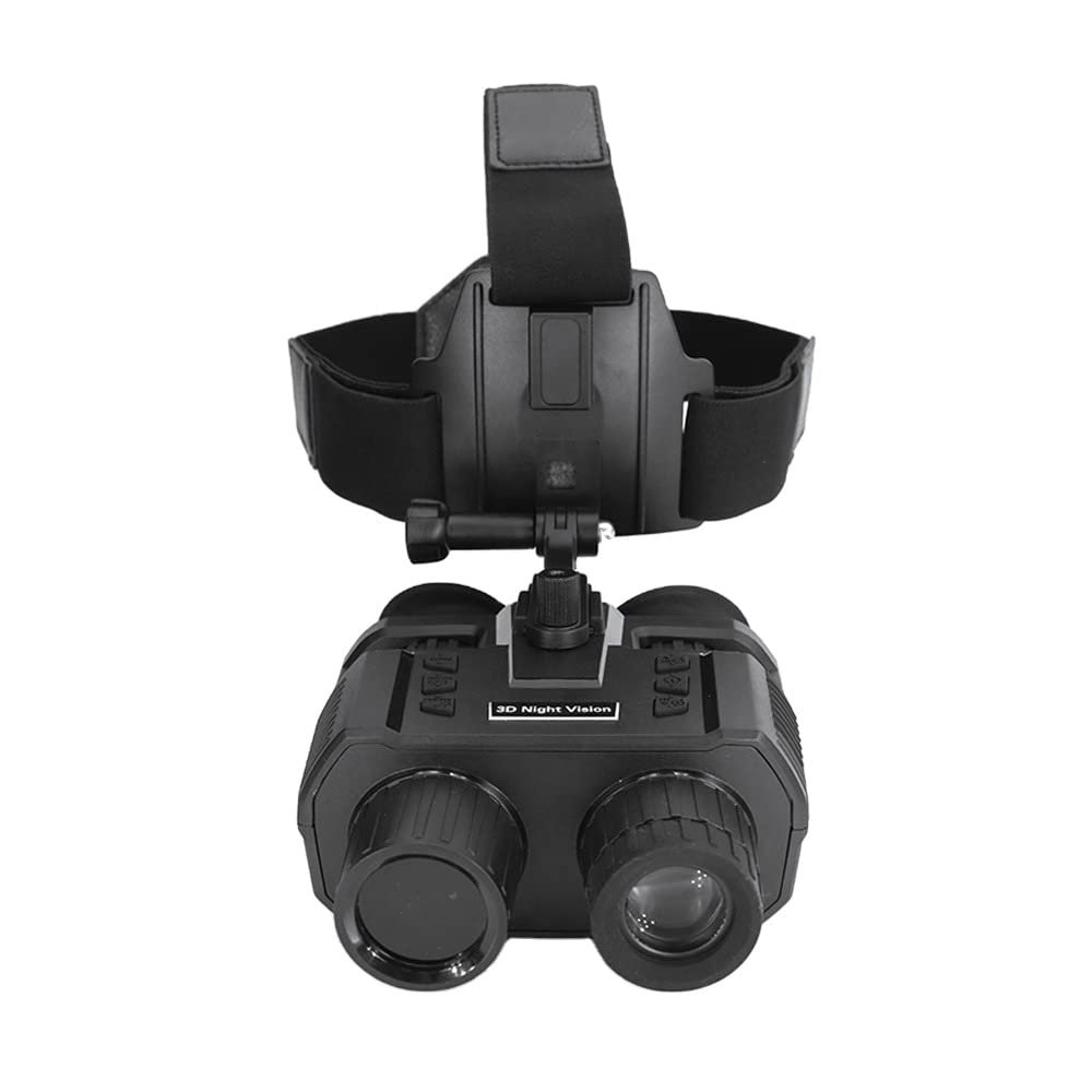 Helmet Mounted Night Vision Goggles for Darkness Eyes 3D Display Tactical HD Digital Hunting (NV8000)