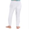 JEATHA Youth Girls' Athletic Dance Leggings Kids Solid Compression Pants Running Active Yoga Tights White 8 Years view 3