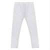 JEATHA Youth Girls' Athletic Dance Leggings Kids Solid Compression Pants Running Active Yoga Tights White 8 Years view 4