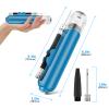 BROTOU Ball Pump, Dual Action Inflate Air Pump with 3 Needles and 2 Nozzles for Soccer Ball, Basketball, Volleyball, Balloons, Bikes view 3