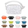 VOROLO Fanny Pack For Women And Men Crossbody Bag Belt Bag with Adjustable Strap Graduation Gifts Leopard White view 1
