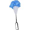 2 Pack 43 Inch Kids Junior Drag Chute Running Speed Power Training Parachute (Red + Blue) view 3