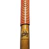 FISHSCALE GAFF Co. Deckhand-Style Calcutta Bamboo Fish Gaff w/Turkshead Sailor Knots in 3',4',5',6' (Fish Machine Orange/Black with Smoked Steel Hook, 4ft (122cm)) view 2