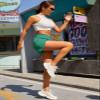 BMJL Women's Athletic Shorts High Waisted Running Short Pocket 2.5" Sporty Shorts Gym Elastic Workout Shorts(M,Green09) view 4