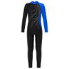 Linjinx Kids Girls One Piece Shiny Long Sleeve Gymnastics Leotard Unitard Jumpsuit Full Body Skating Romper Bodysuit Blue A 16 Years view 1