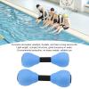 2 Pieces Water Dumbbells, Aquatic Exercise Dumbbells Pool Fitness Water Aerobic Exercise Foam Pool Resistance Sports Eva Foam Dumbbell Set Water Weights for Pool Exercise Set, Blue view 2