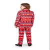 Suitmeister Boys Nordic Pixel Red Suit - Christmas Outfit - Including Blazer, Pants and Tie - Red view 3