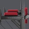 JYDQM Home Multi Gym Squat Rack Weight Lifting Cage Squat Rack Gym Power Tower Upper Tie Rod Soaking Station Adjustable Height Multifunctional Pull-up Device Strength Training view 3