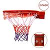 THUNDERBAY Reinforced Heavy Duty Breakaway Wall Mounted Basketball Rim,18 inch Double Spring Flex Rim Goal Replacement for Indoor Outdoor Walls(2 Pack) view 2