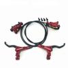 Zoom HB-875 Oil Brake Bicycle Disc Brake Set Mountain Bike Accessories Hydraulic Brake Bicycle CalipersFront & Rear 800mm/1400mm  (Red) view 1