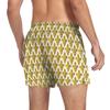 Aflyko Mardi Gras Novelty Boxer Shorts Fleur De Lis Cute Gold Relaxed Fit Boxers Buttoned Fly Fat Tuesday Men's Underwear, XL view 2