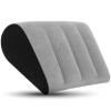 Prosixtoy Portable Wedge Pillow Inflatable Cushion - Body Positioners Lightweight Wedge Pillow for Sleeping, Leg Elevation, Use in Bed, Travel, Camping, Fast Inflating Deflation(Gray) (SE903-var) view 1