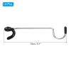 PATIKIL Camping Lantern Hook Hanger, 4 Pack Camping Equipment Non-Slip Tent Lamp Hooks Pole Hanger for Outdoor Hiking, Black view 2