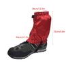 Chemlliy Hiking Leg Gaiters Lightweight Adjustable Ankle Gaiters Rain Snow Boot Gators Waterproof Low Shoe Gaiters for Hiking, Hunting, Climbing view 2