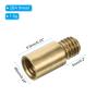PATIKIL 1.5g Copper Dart Weight Add Accentuator 6 Pcs 8.5mm Length 2BA Thread Darts Weight Adjuster Dart Accessories Gold view 2